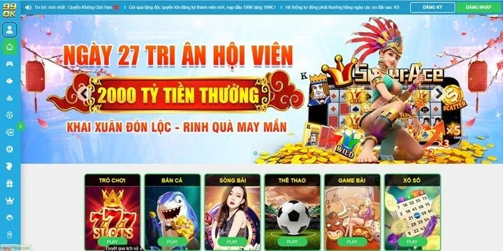 Giới thiệu 99OK nhà cái đạt chuẩn quốc tế